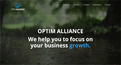 Desktop Screenshot of optim-alliance.com